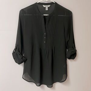 Old Navy Black sheer top Size XS